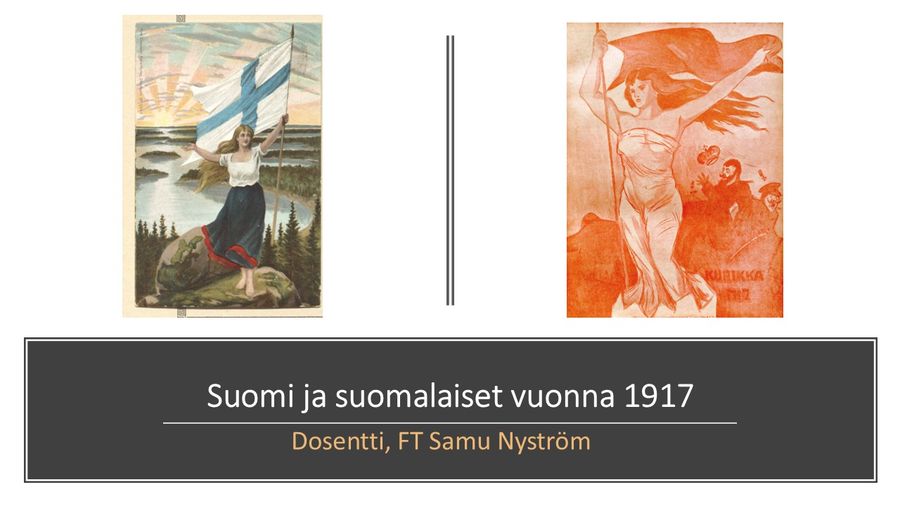 Esitelmän aloituskuva: Suomi ja suomalaiset 1917